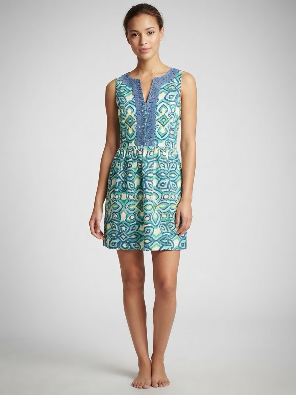 Vineyard Vines (looks like Lilly Pulitzer!) Sleeveless Mini Dress Size 6